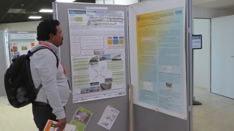 Le projet Interreg North-West Europe GROOF a été présenté durant le colloque international Greensys2019. Le Groupe CMF (44) y a également témoigné de son expertise pour la construction de serres urbaines.©LKP